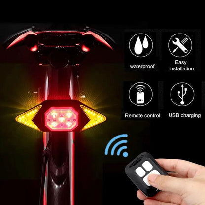 Smart Bike Light with Wireless Remote Signals