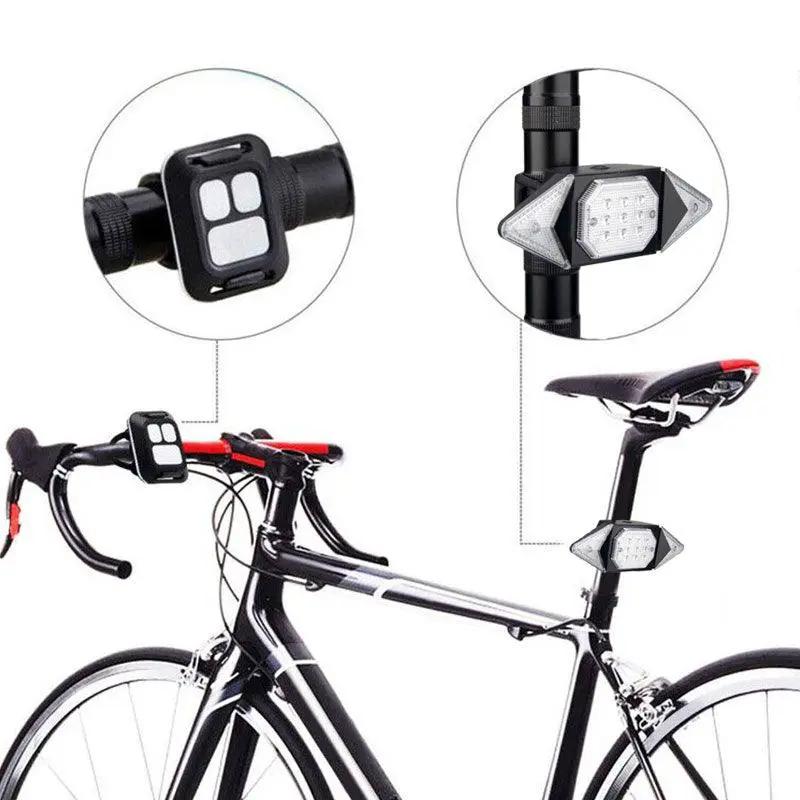 Smart Bike Light with Wireless Remote Signals
