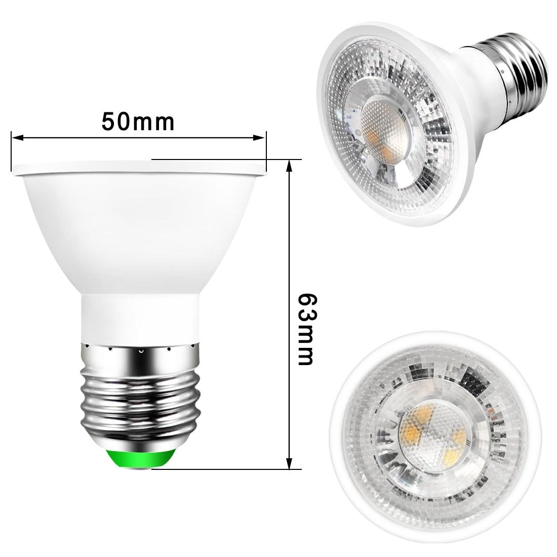 Stevvex ST50DE2276YEW white smart RGBW LED spotlight bulb with E27 base, WiFi/IR control on Tampa Home & Garden Store