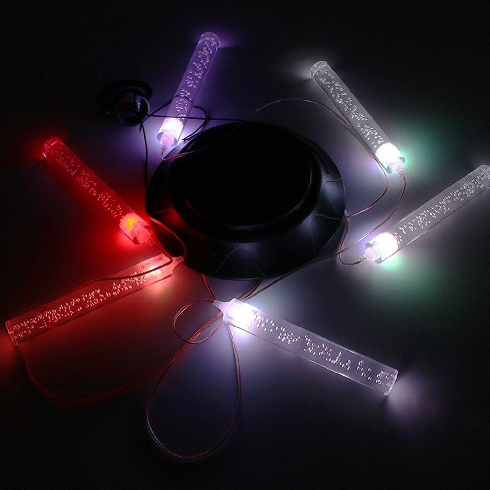 Smart Solar Wind Chime Lamp With Bubble Columns