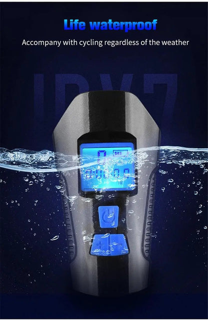 Smart Waterproof Bike Light USB Rechargeable