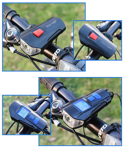 Smart Waterproof Bike Light USB Rechargeable