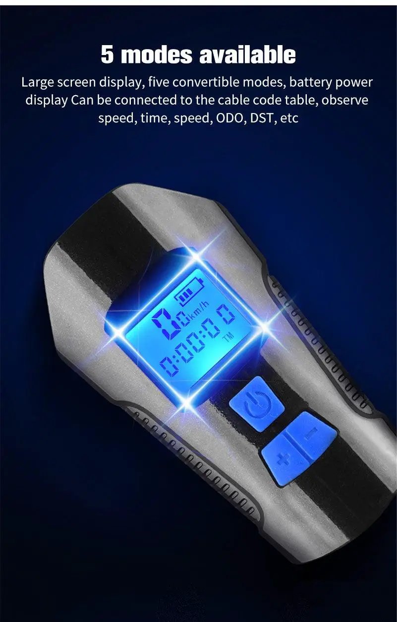 Smart Waterproof Bike Light USB Rechargeable