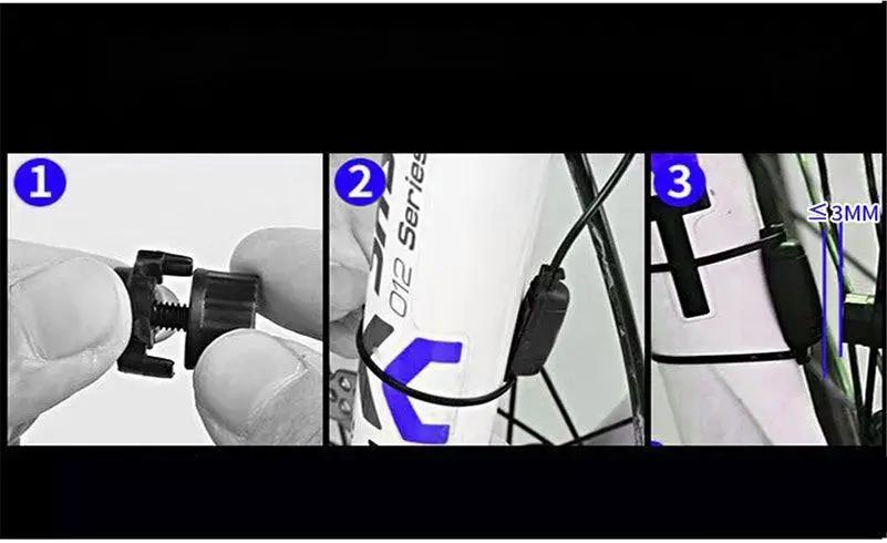 Smart Waterproof Bike Light USB Rechargeable