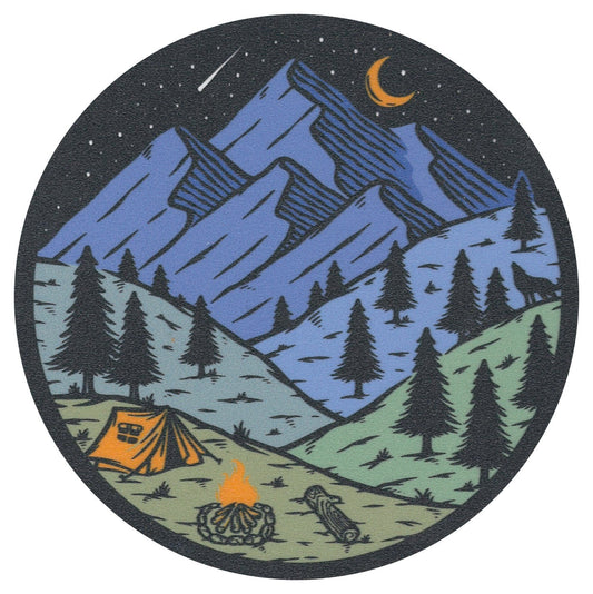 Sip Sip Hooray Coaster -  Stargazing Campfire