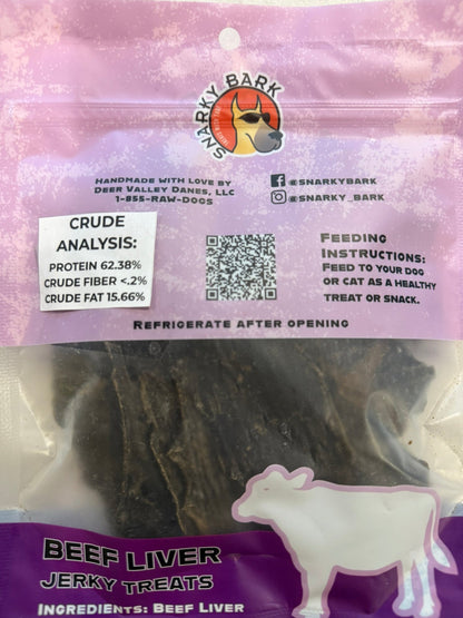 Foie de bœuf séché Snarky Bark