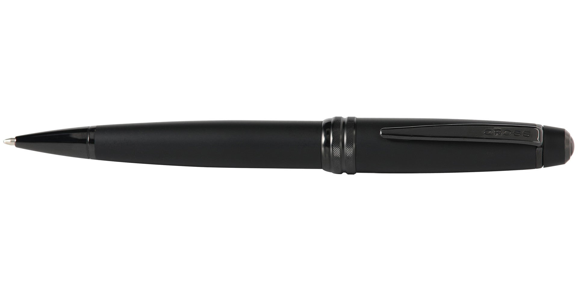 Bailey matte black lacquer ballpoint pen by Cross, premium executive writing instrument on Tampa Home & Garden Store