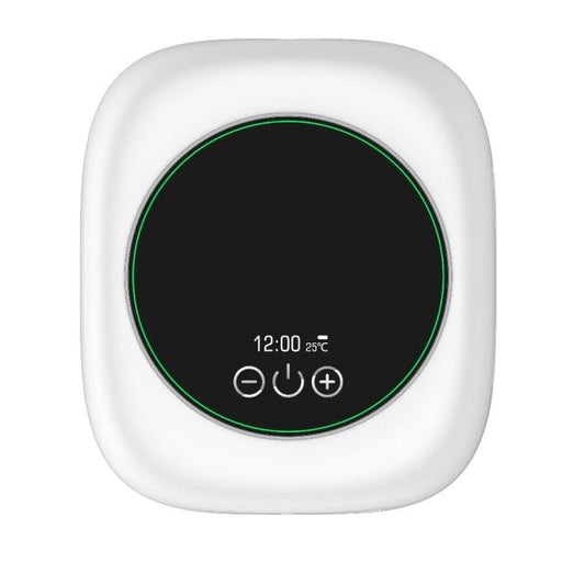 Stevvex wall-mounted infrared soap dispenser with black touch panel and green ring on Tampa Home & Garden Store