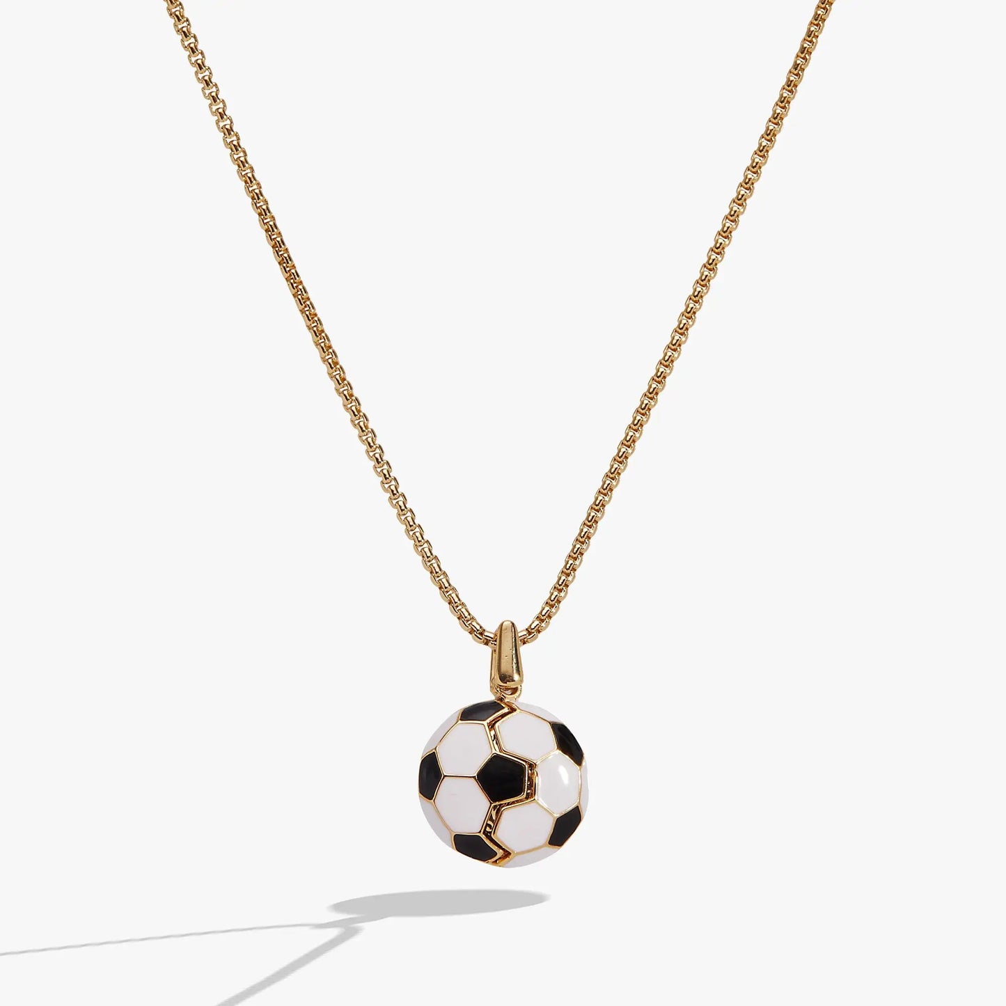 Soccer Ball Locket Necklace With Command the Game