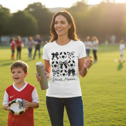 Soccer Mama Graphic Tee for the Kids and Fans