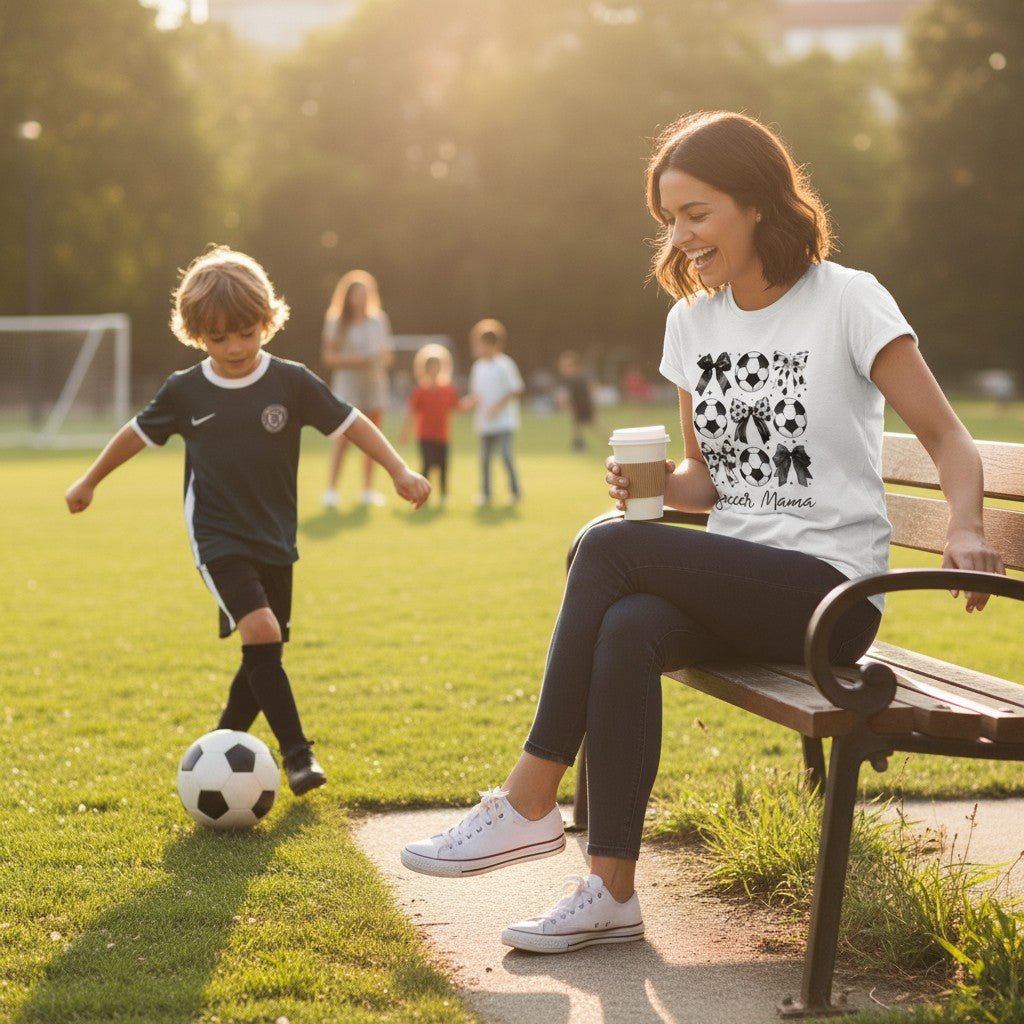 Soccer Mama Graphic Tee for the Kids and Fans