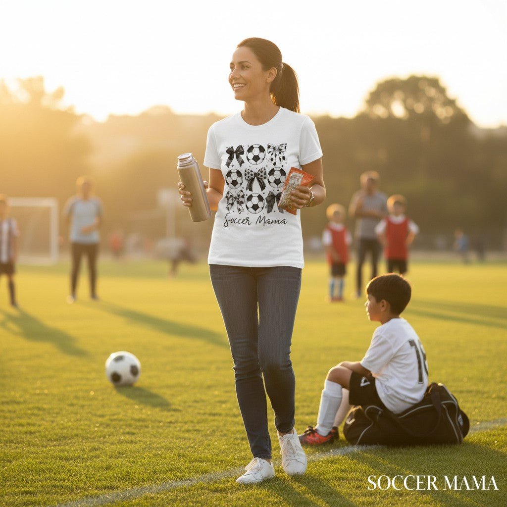 Soccer Mama Graphic Tee for the Kids and Fans