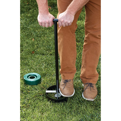 Sprinkler Guard 5-inch Donut Orbit Irrigation green underground sprinkler accessory on Tampa Home & Garden Store
