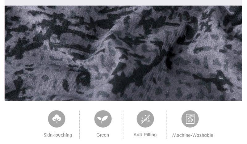 Stevvex sofa cover in gray jacquard with elastic bottom for L-shaped chaise lounge on Tampa Home & Garden Store