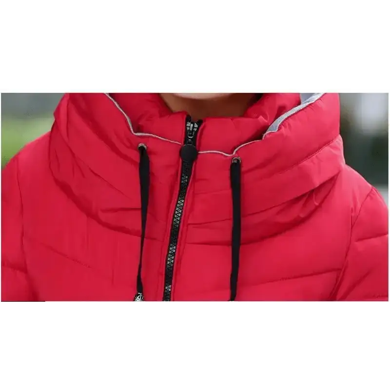 Soft Winter Coat For Women With Hooded Zipper