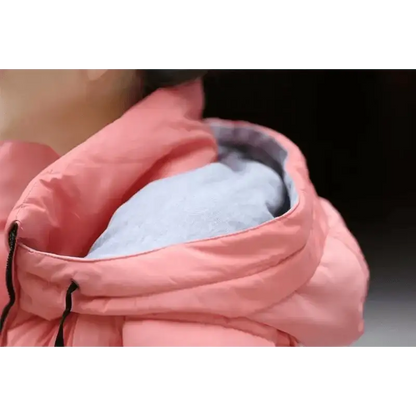 Soft Winter Coat For Women With Hooded Zipper