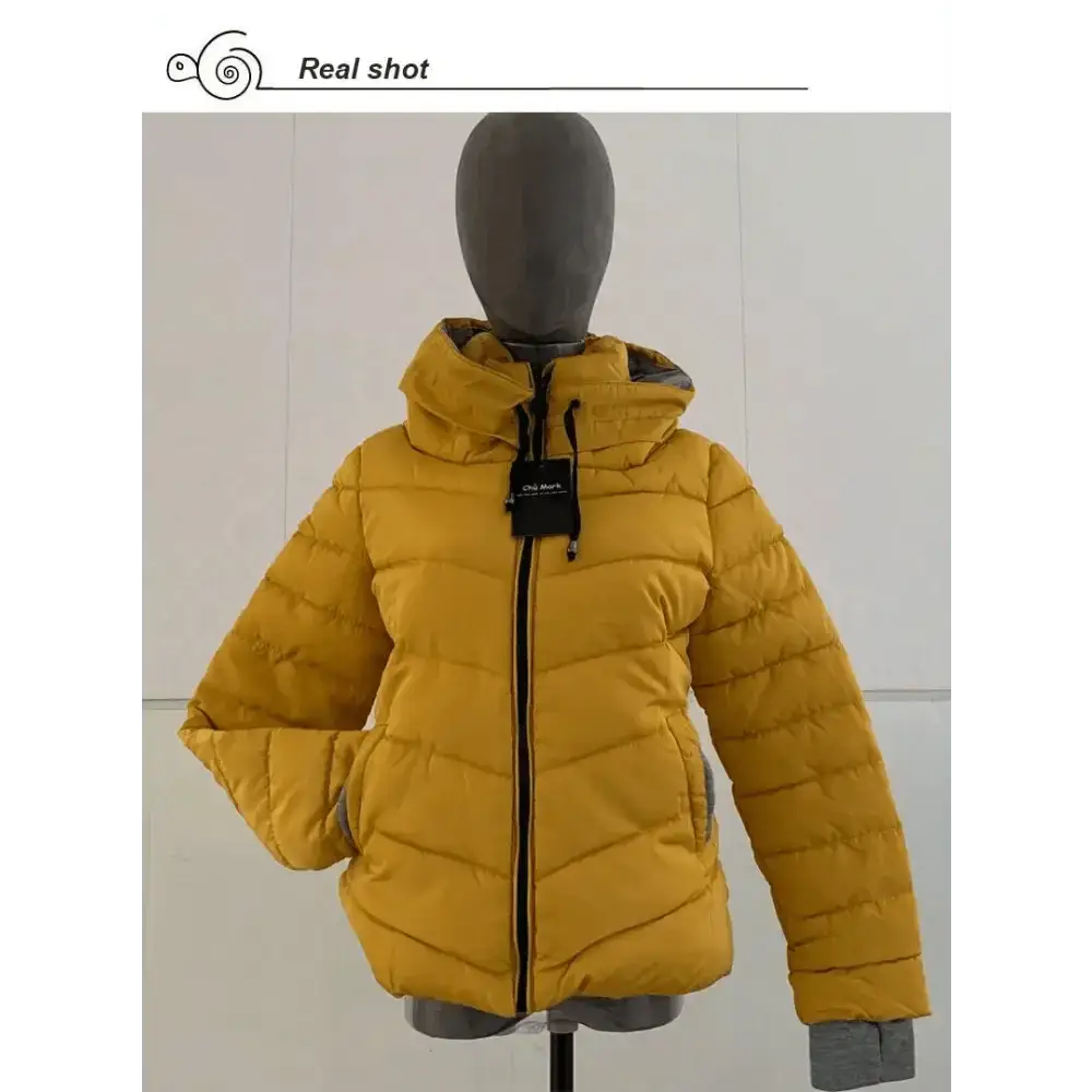 Soft Winter Coat For Women With Hooded Zipper