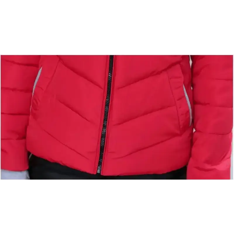 Soft Winter Coat For Women With Hooded Zipper