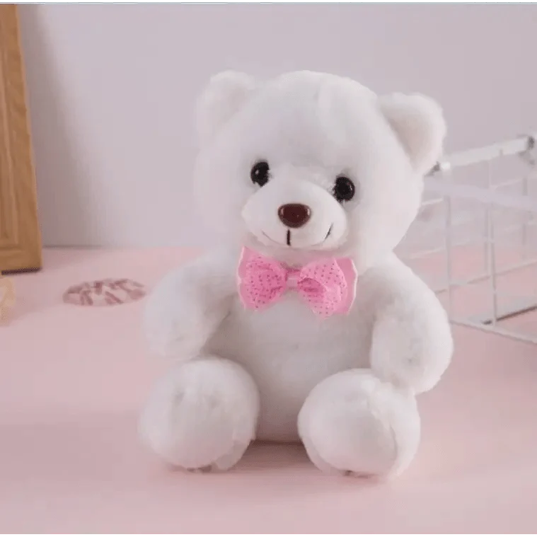 Pink Led Teddy Bear Plush Glow Toy Gift for Kids