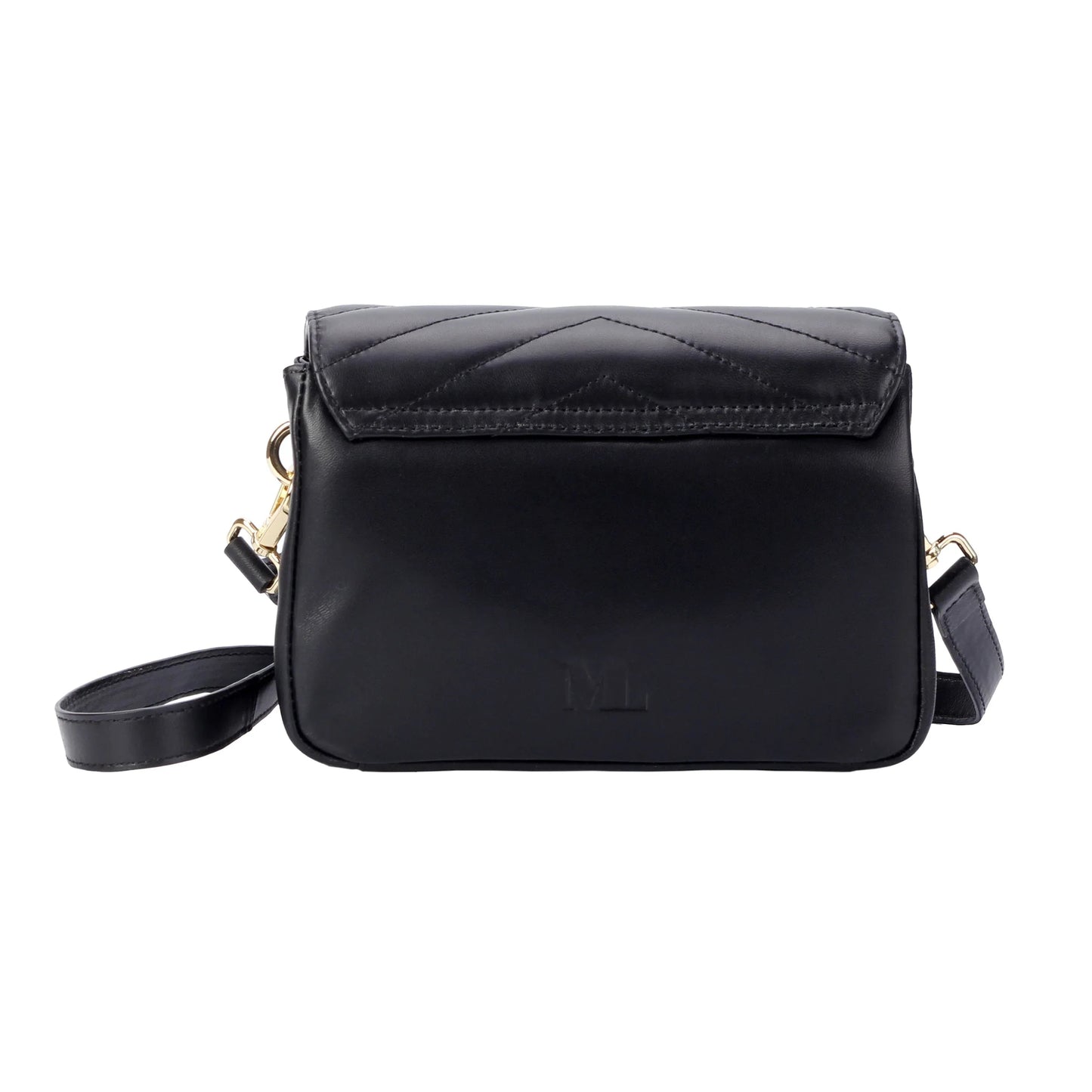 Soft Lambskin Mini Flap Crossbody Bag – Quilted Leather Shoulder Purse