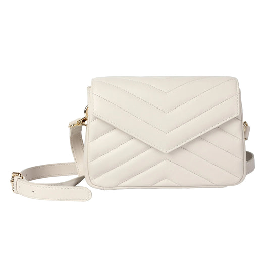 Soft Lambskin Mini Flap Crossbody Bag – Quilted Leather Shoulder Purse