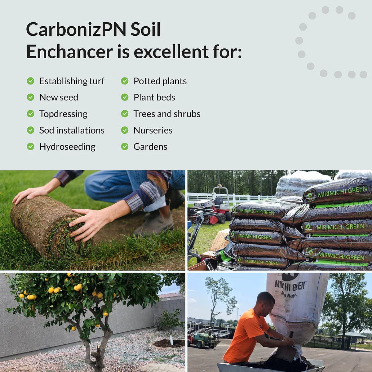 CarbonizPN® Soil Enhancer 40lbs.