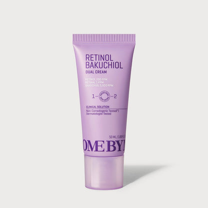 Purple tube of SOME BY MI Retinol Bakuchiol Dual Cream 50ml face moisturizer on Tampa Home & Garden Store