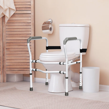 Steel Safety Toilet Rail with Created Fixable Clamp