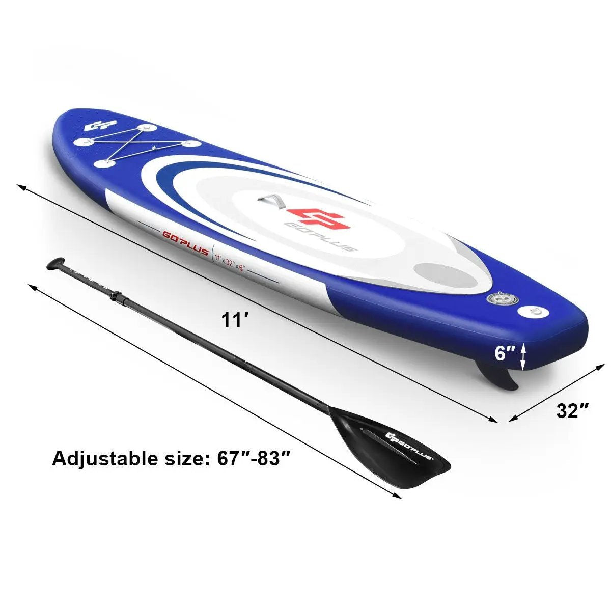 Inflatable Stand Up Paddle Board with Accessories