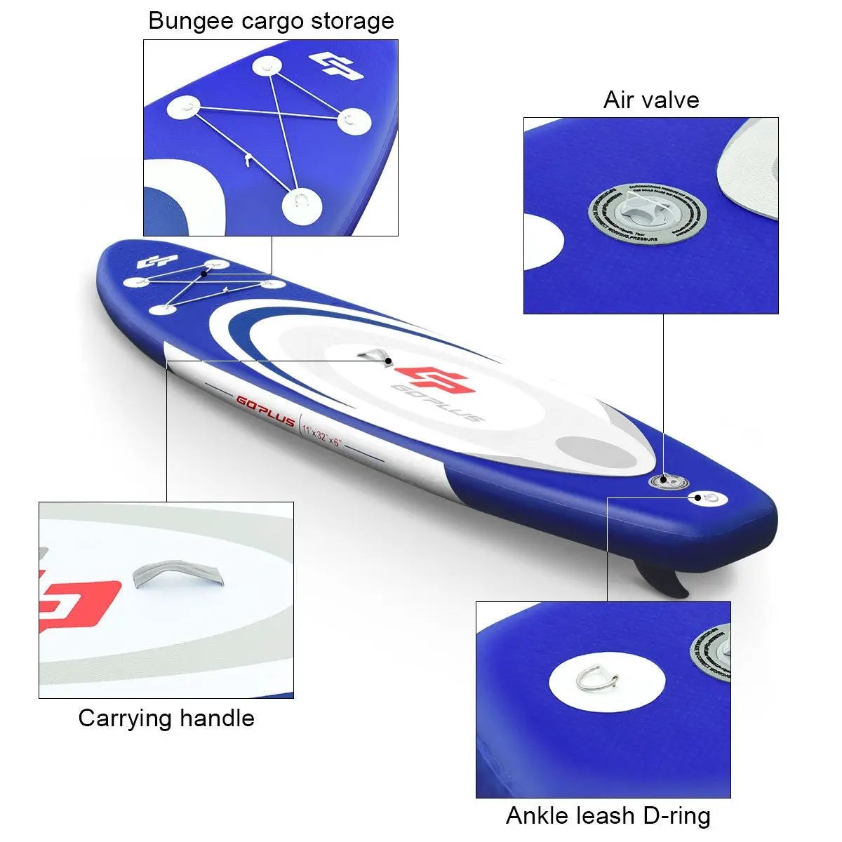Inflatable Stand Up Paddle Board with Accessories
