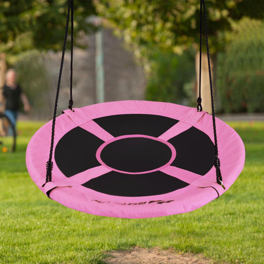 40 Inch Flying Saucer Tree Swing Indoor Outdoor Play Set - Tampa Home & Garden Store