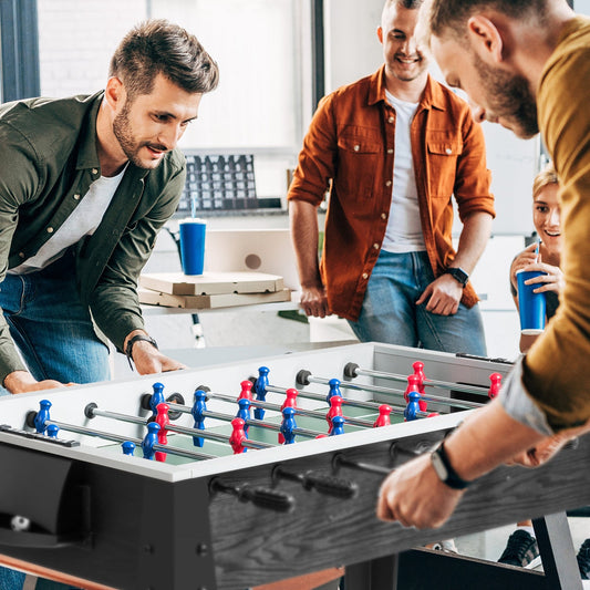48 Inch Competition Sized Home Recreation Wooden Foosball Table - Tampa Home & Garden Store