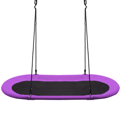 60 Inch Saucer Surf Outdoor Adjustable Swing Set