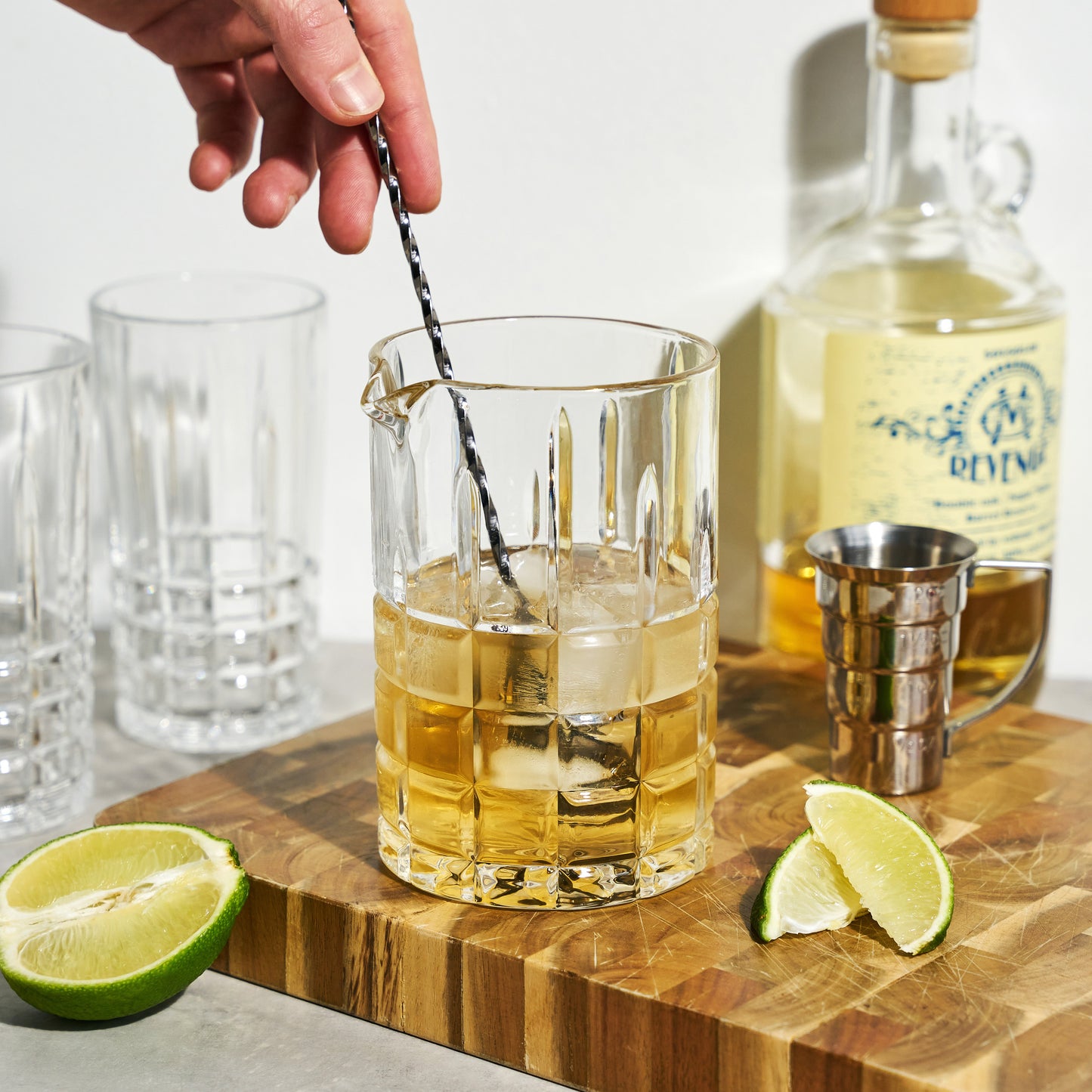 Highland Crystal Mixing Glass For the Home Bar