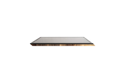 SteelCore 2in1 Walnut Cutting Board 18x12 with steel top and walnut base STEELPORT Knife Co on Tampa Home & Garden Store