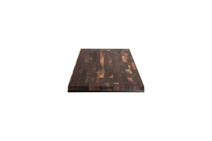 SteelCore 2-in-1 walnut cutting board, patchwork walnut blocks, 18x12, STEELPORT Knife Co. on Tampa Home & Garden Store