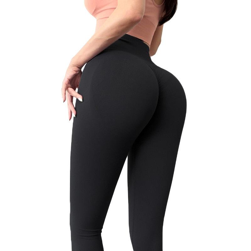 Stevvex sport seamless yoga leggings high-waist black stretchable fitness pants for women on Tampa Home & Garden Store
