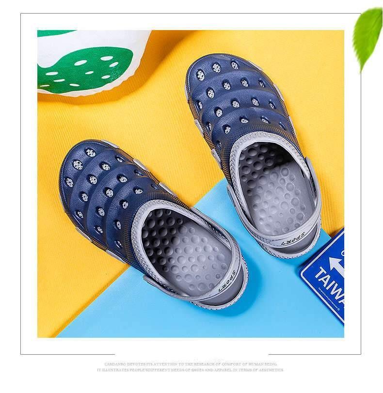 Stevvex navy blue sport sandals with adjustable strap pair of lightweight water shoes on Tampa Home & Garden Store