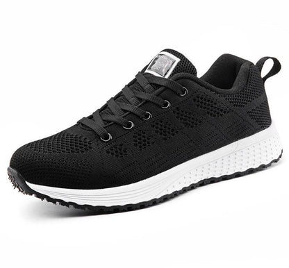 Stevvex breathable mesh womens casual sneakers walking shoe with white sole on Tampa Home & Garden Store