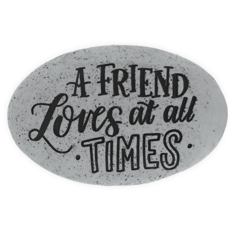 Piedra del Proverbio - Un amigo ama en todo momento