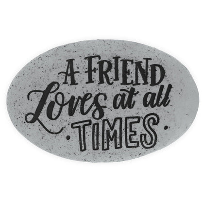 Piedra del Proverbio - Un amigo ama en todo momento