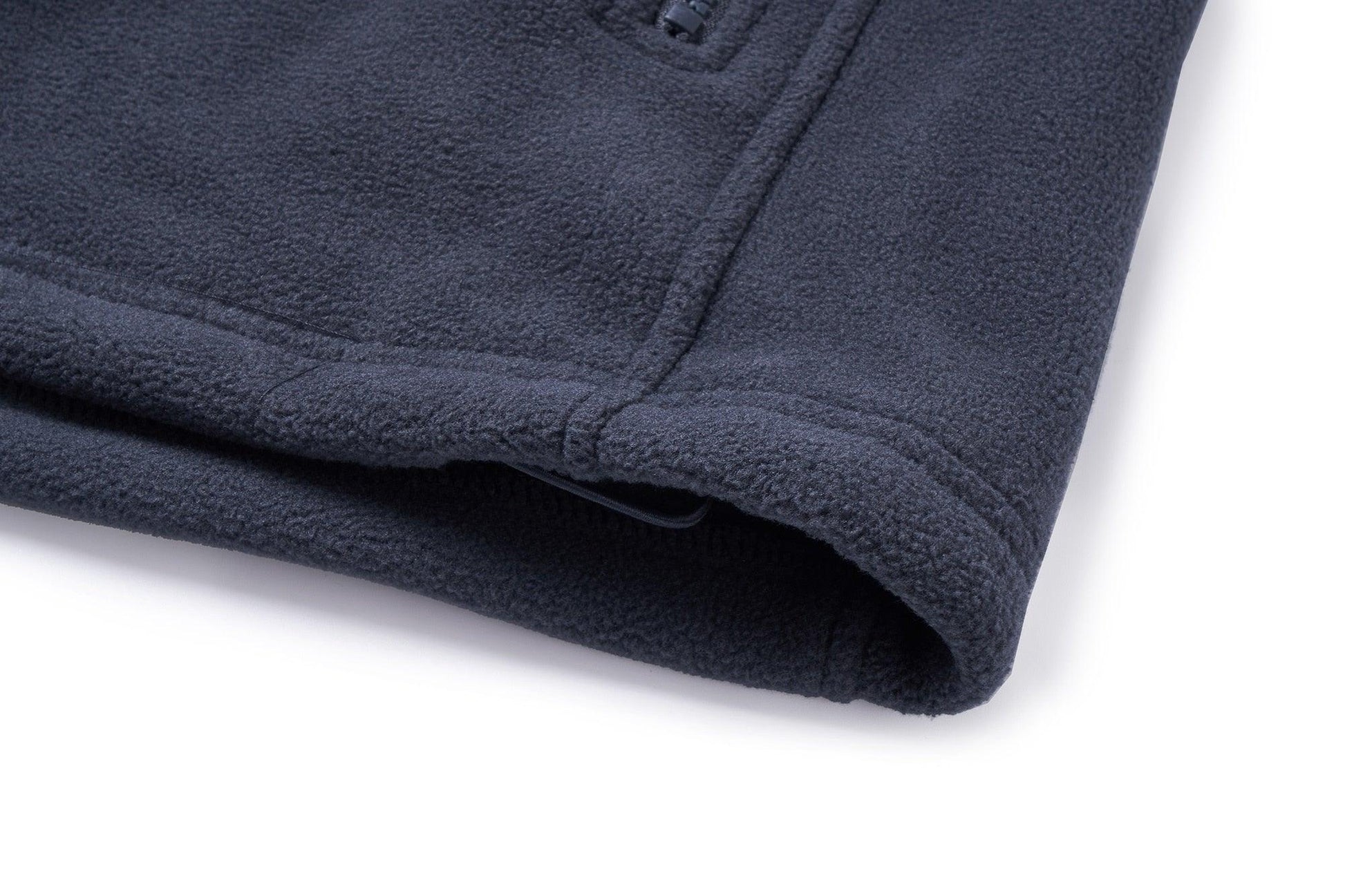 Stevvex navy fleece hooded jacket windproof soft fleece fabric with zip pocket on Tampa Home & Garden Store