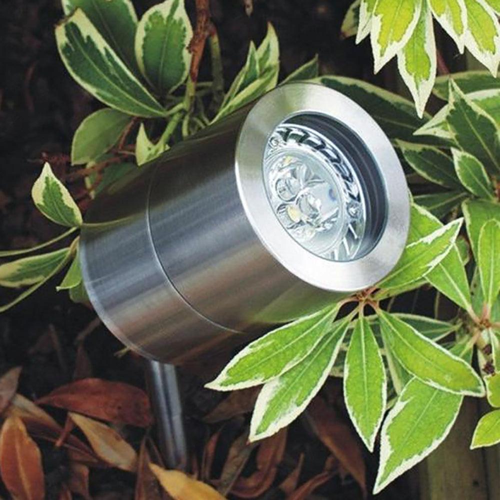 Projecteur LED basse tension en acier inoxydable SPS02, luminaires réglables