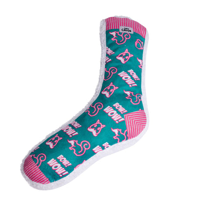 Chaussette en peluche couineuse pour chien – Motif écureuil Whimsy Wonders