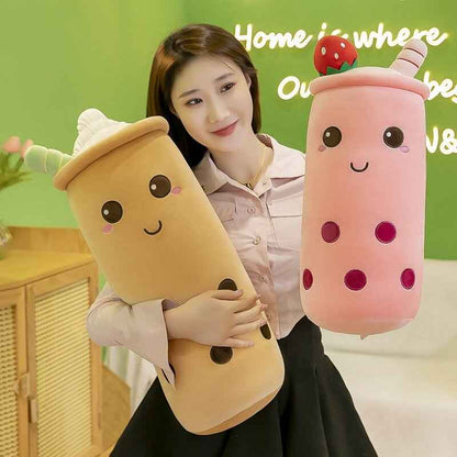 Ultra Soft And Huggable Bubble Tea Boba Plush