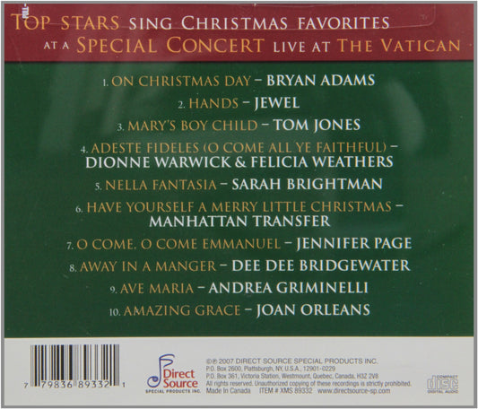 Superstar Christmas In Rome - CD - Tampa Home & Garden Store