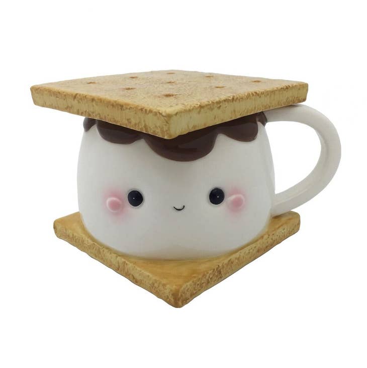 Taza de malvavisco con tapa