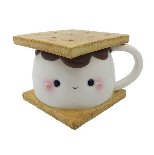 Mug Marshmallow S'more avec couvercle