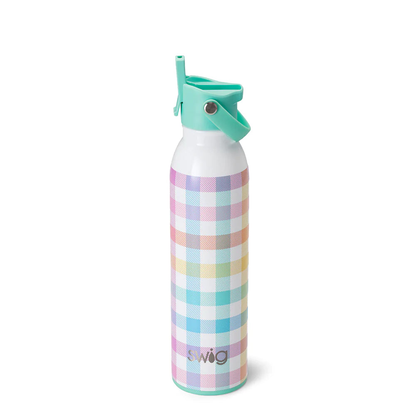 Bouteille à carreaux Pretty in Plaid Flip and Sip de 590 ml
