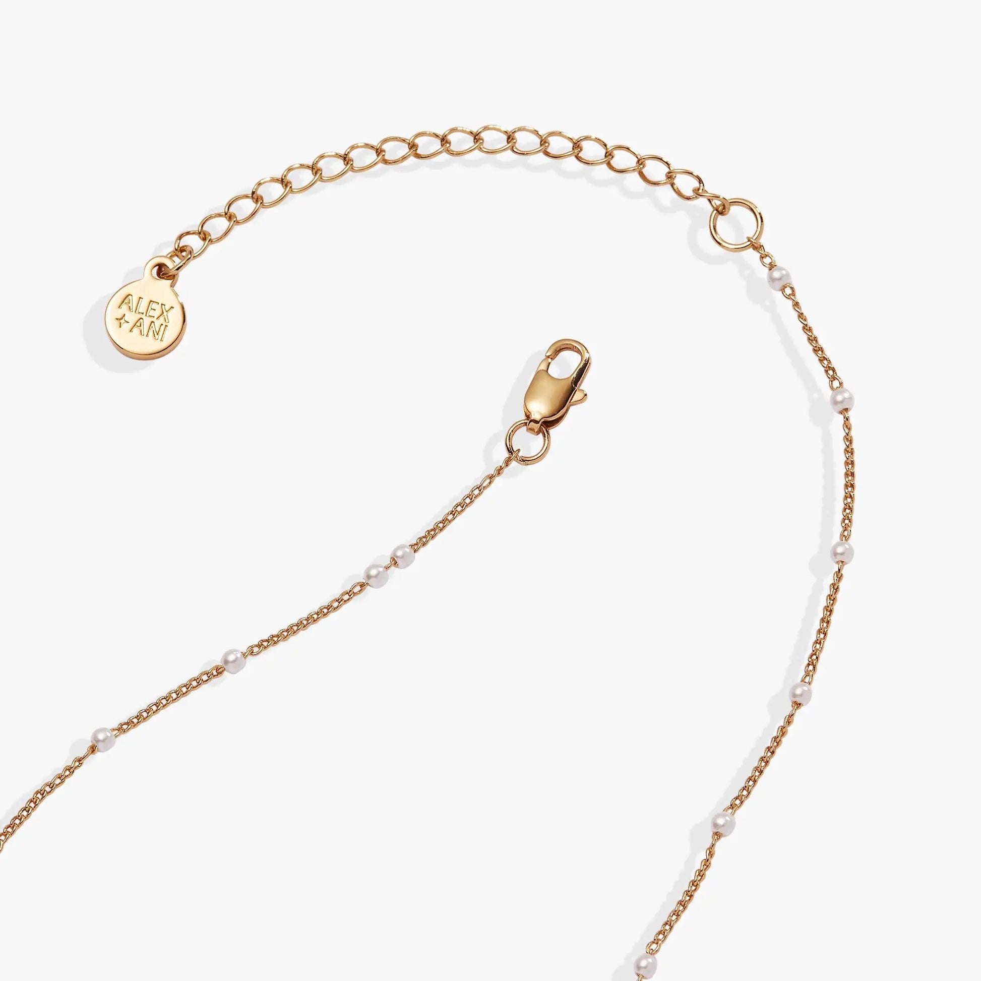Divine Guides Star of David Pendant Necklace gold-tone chain with pearl accents by ALEX AND ANI on Tampa Home & Garden Store